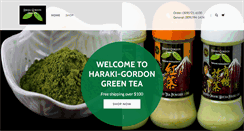 Desktop Screenshot of hggreentea.com